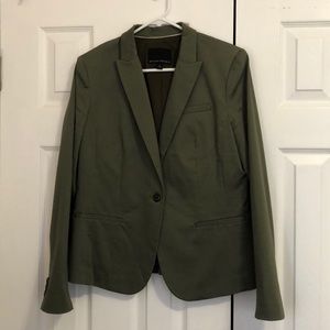 Banana Republic army green blazer